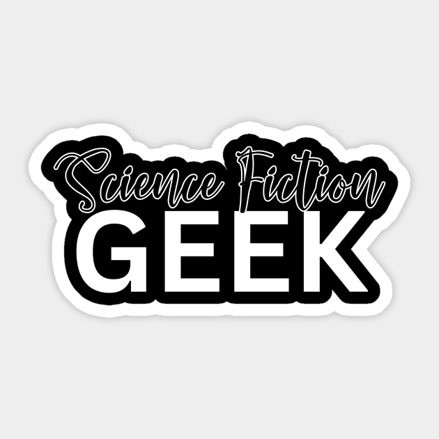 Science Fiction Geek Sticker by Blue Raven Designs